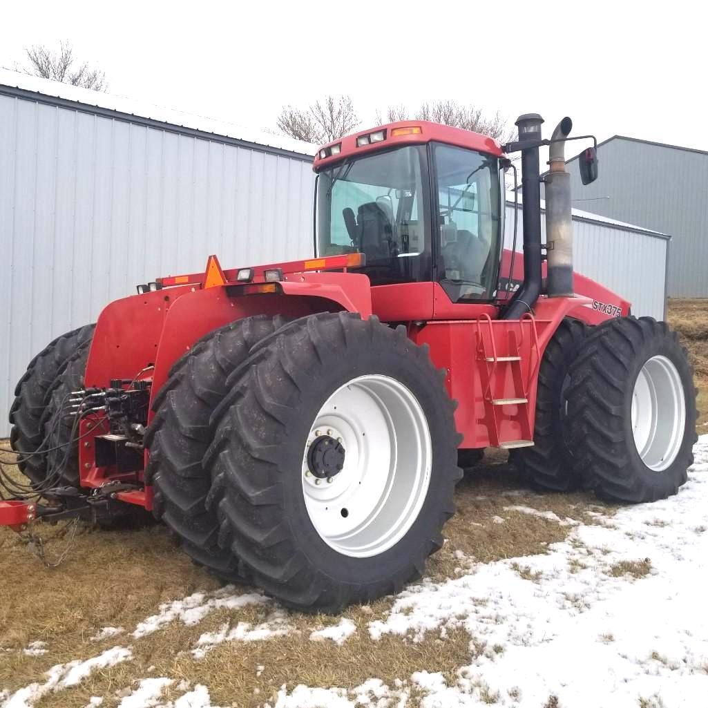 2005 Case IH STX 375 4wd Wheel Powershift 1000 Pto Duals ONLY 1640 Hours