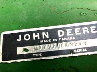 1980 JOHN DEERE 2440 DIESEL TRACTOR W/John Deere 146 Loader