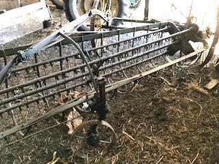 John Deere Hay Rake on Steel