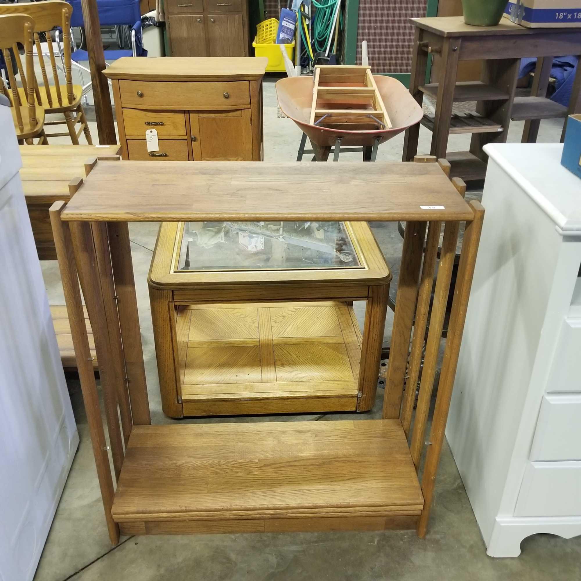 Wood bookshelf