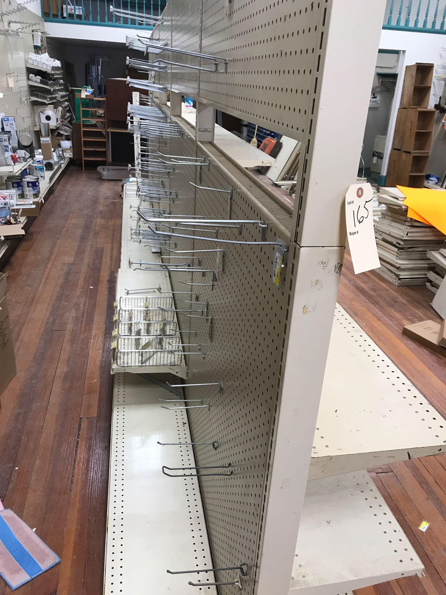 5] Sections Double Sided Free Standing Shelving Units