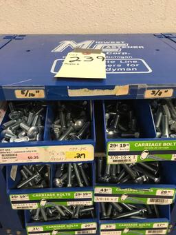 Assortment 5/16 and 3/8 Carriage Head Bolts