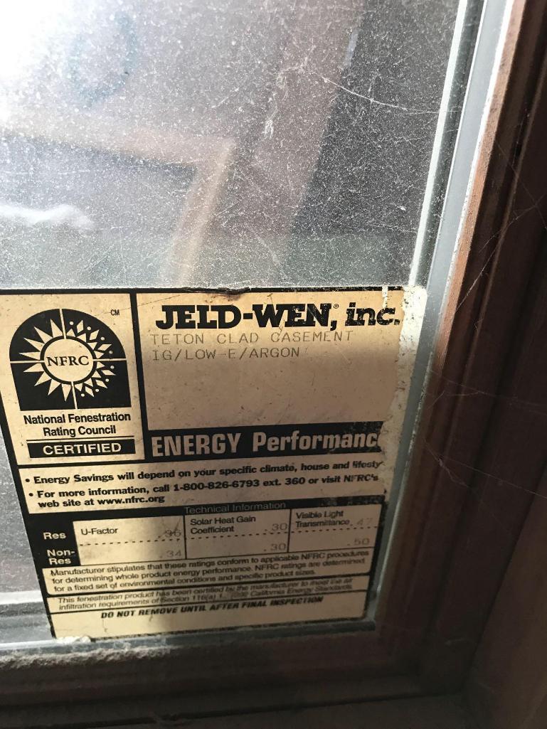 4' x 4' Jeld Wen window