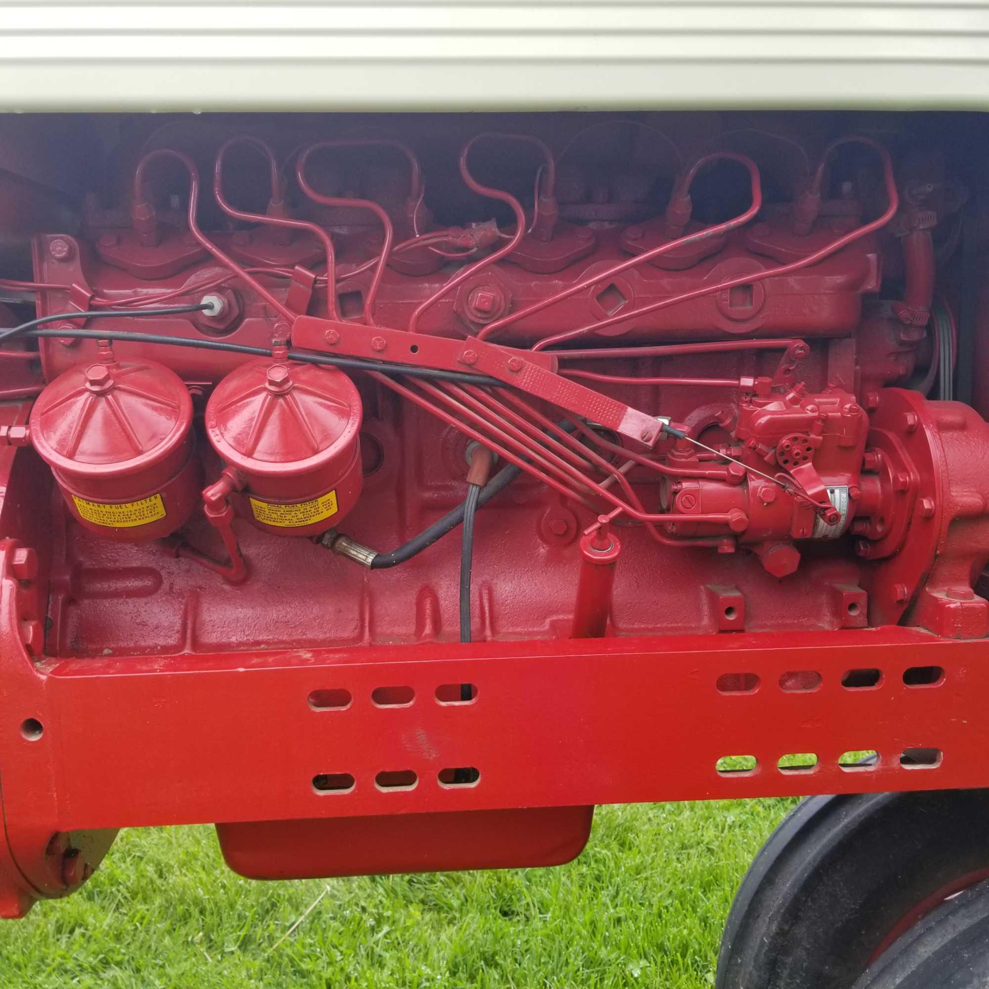 1963 IH 560 Diesel Tractor, Narrow Front, 2 Point Hitch, Restored