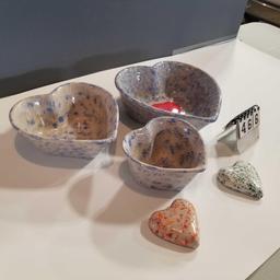 Assortment Speckled Hearts