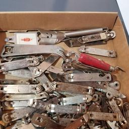 Large Assortment Bottle/Can Openers Some Advertising Items