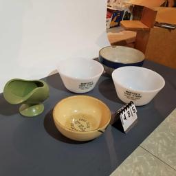 Assortment Advertisng Bowls