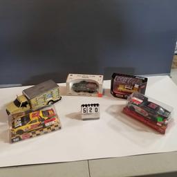 Assortment inc.Nascar Models, Schwan's Truck, and Ford F-100