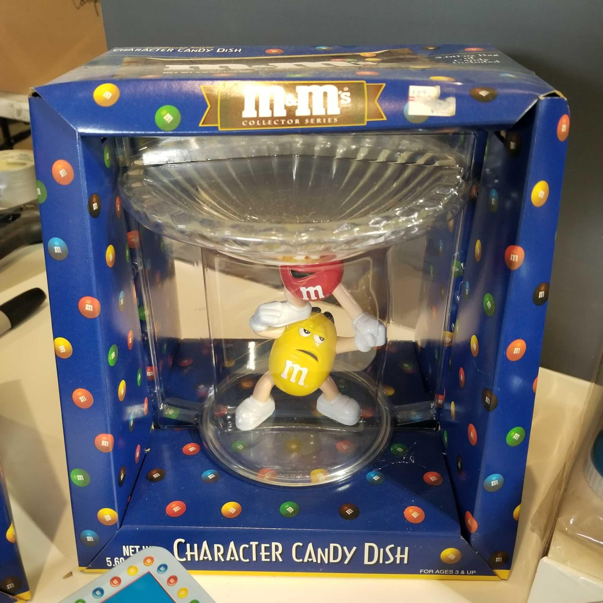 M&M Collectible Candy Dishes and Dispensers