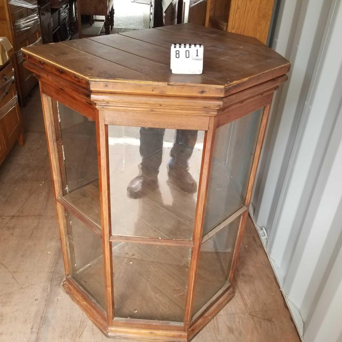 5 View Display Cabinet Rear Entry