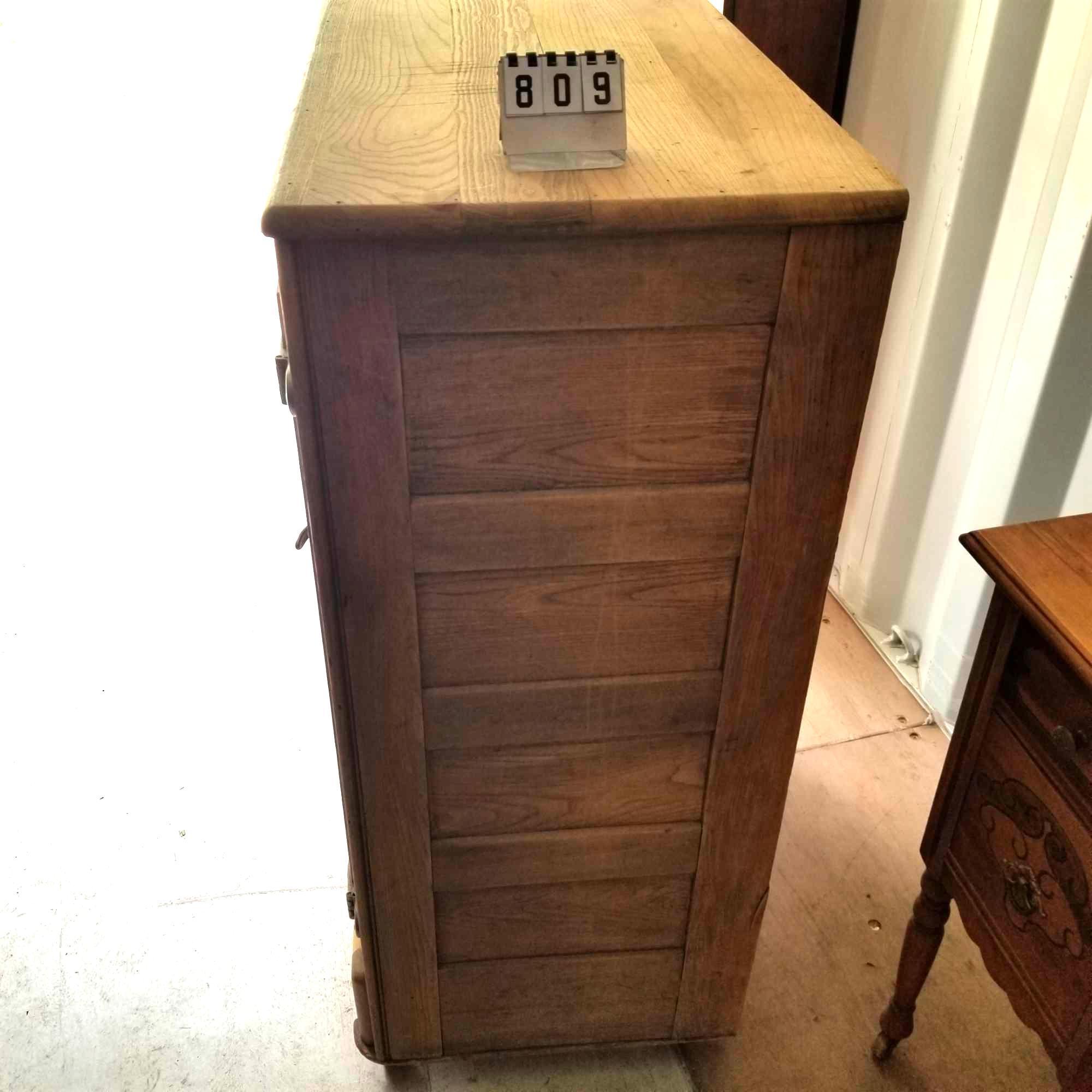 Wood Ice Box Appears Original