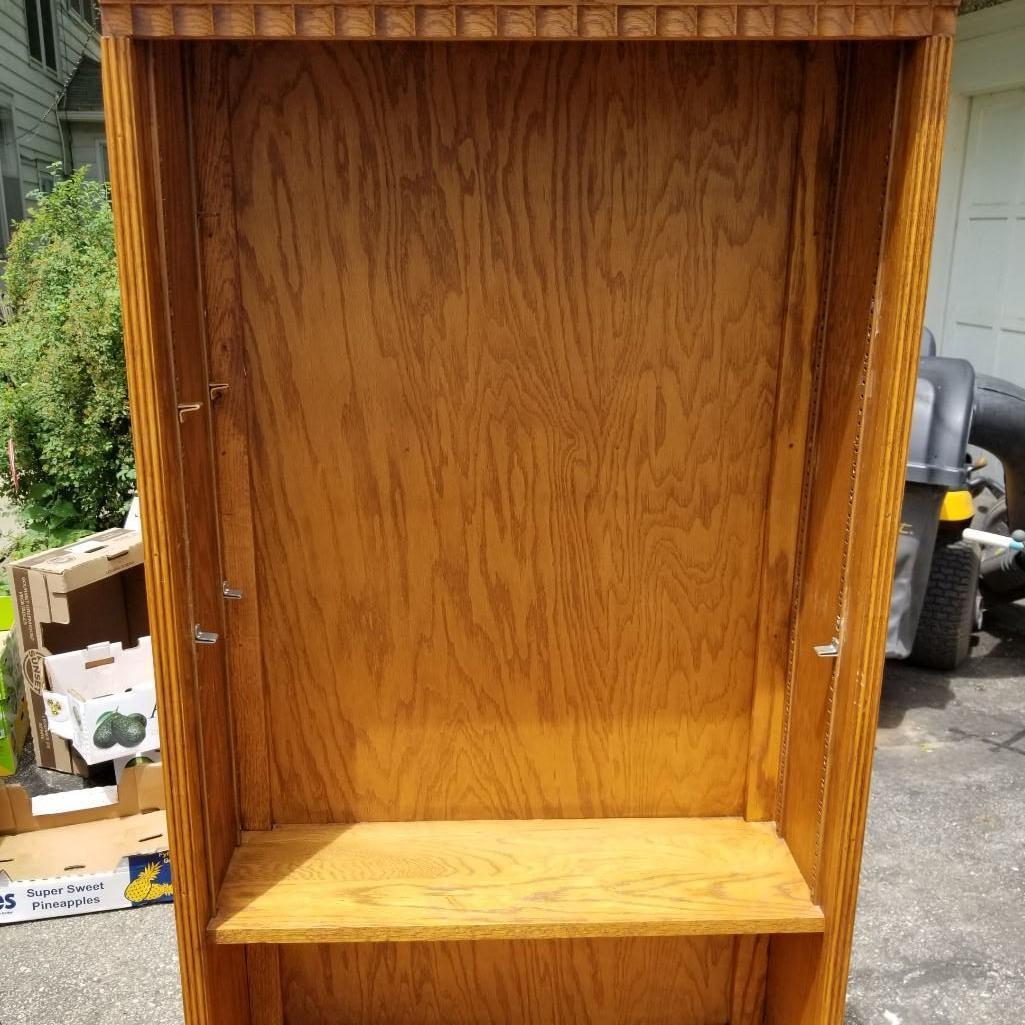 Open Front Shelf Cabinet