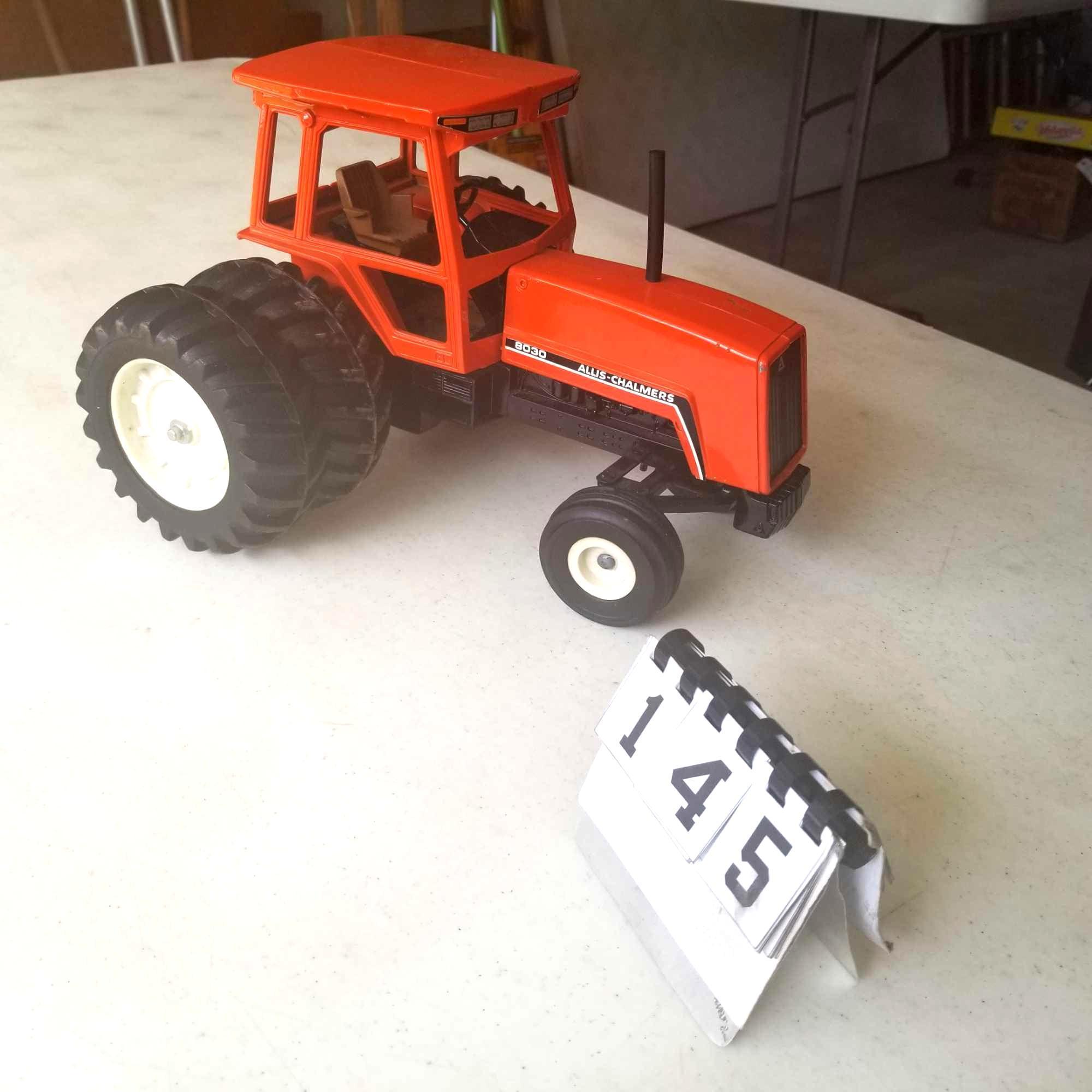 Allis Chalmers 8030 Cab 2wd Tractor with Duals