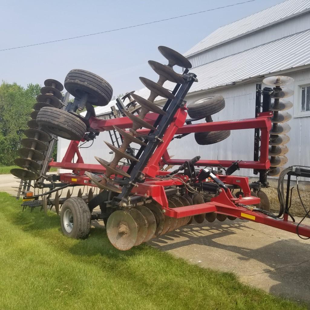 Case IH RMX 340 26' Tandem Disk with Harrow