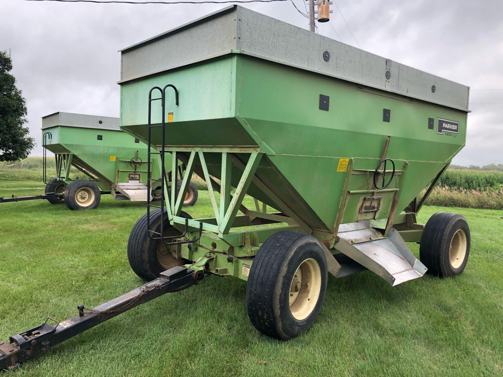 Parker 4800 Gravity Box on Parker Running Gear