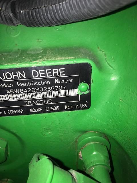 2004 John Deere 8420 MFD Tractor