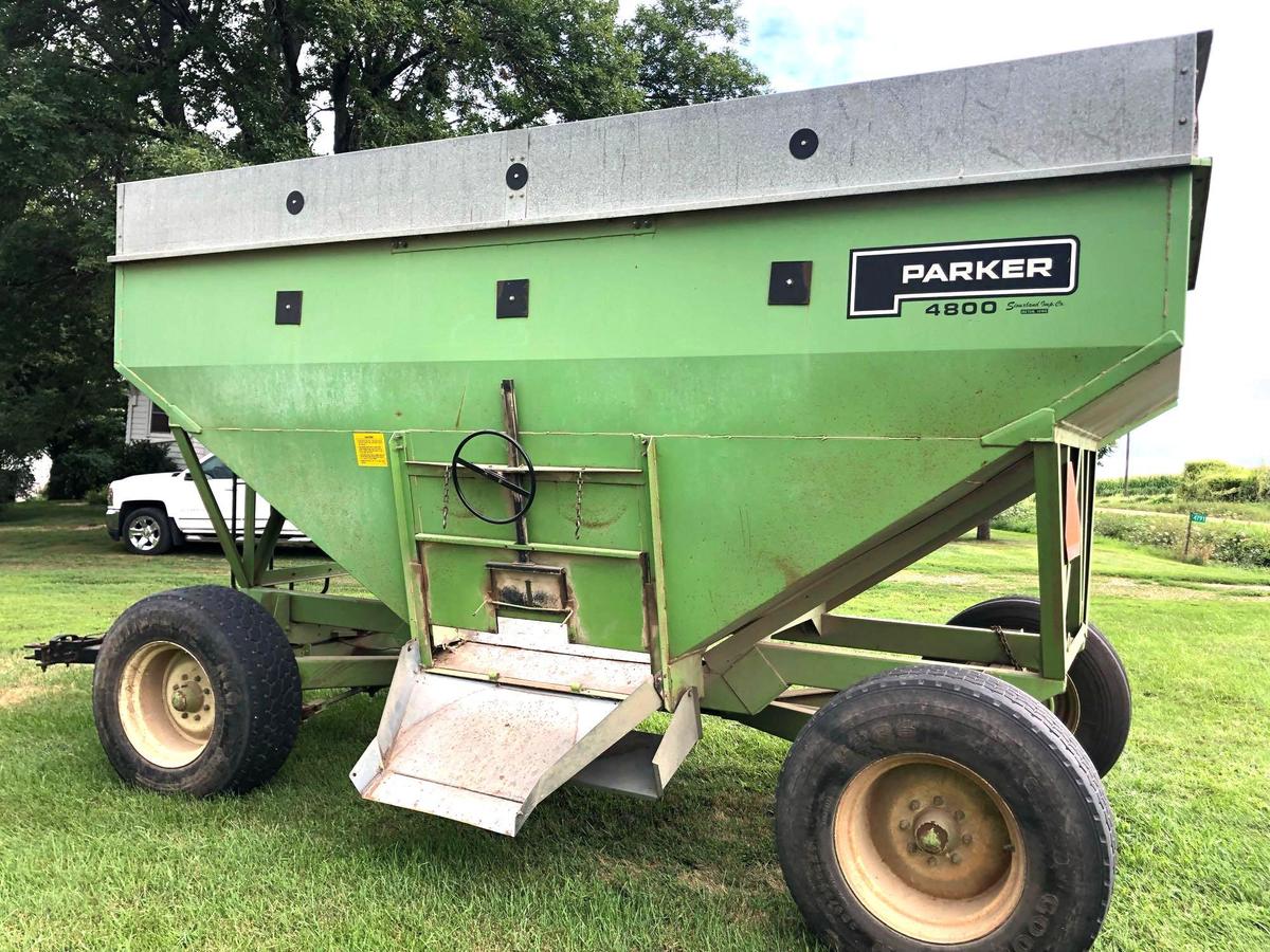 Parker 4800 Gravity Box on Parker Running Gear