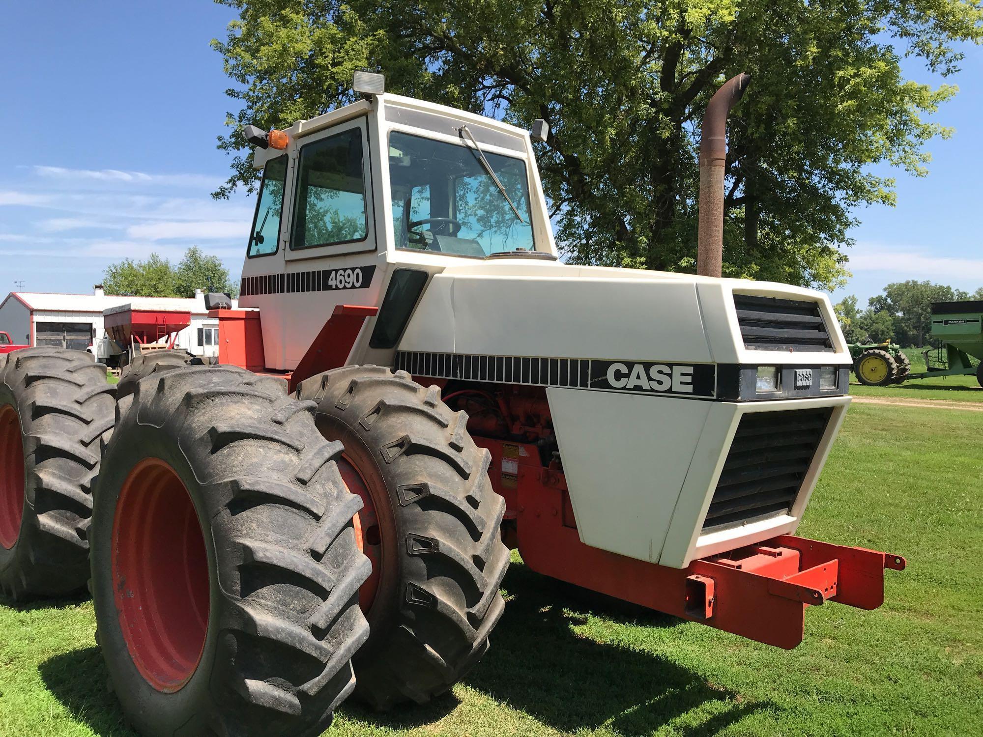 Case 4690 4WD Tractor Powershift Transmission