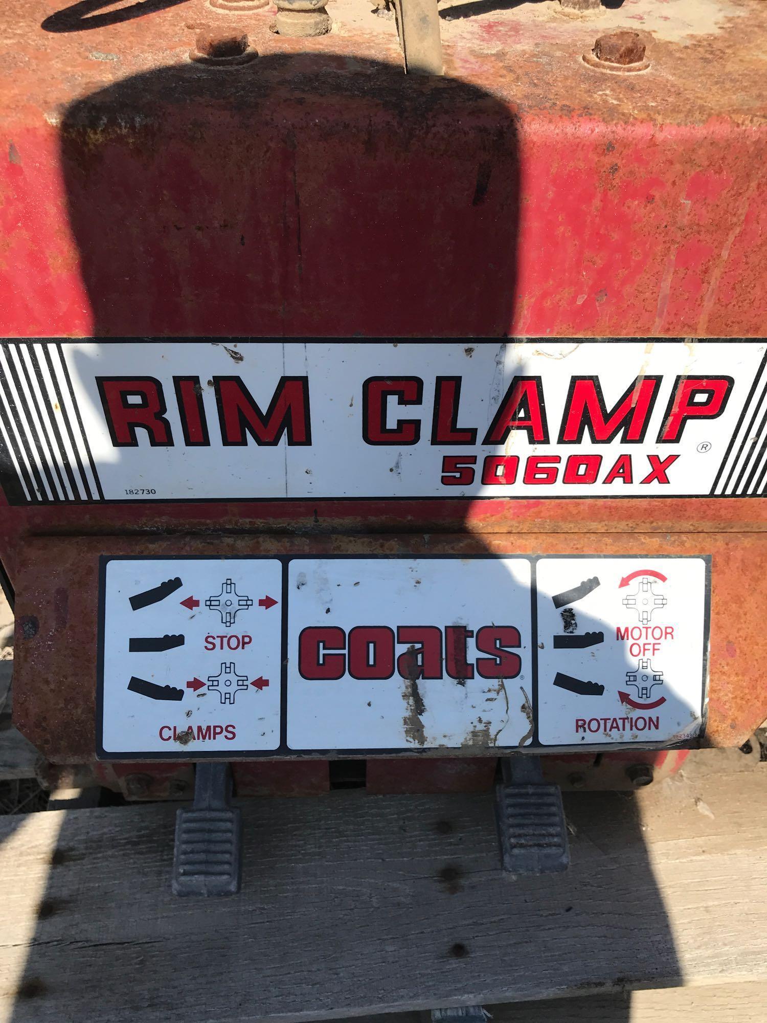 Coats Rim Clamp Model 5060AX Tire Changer