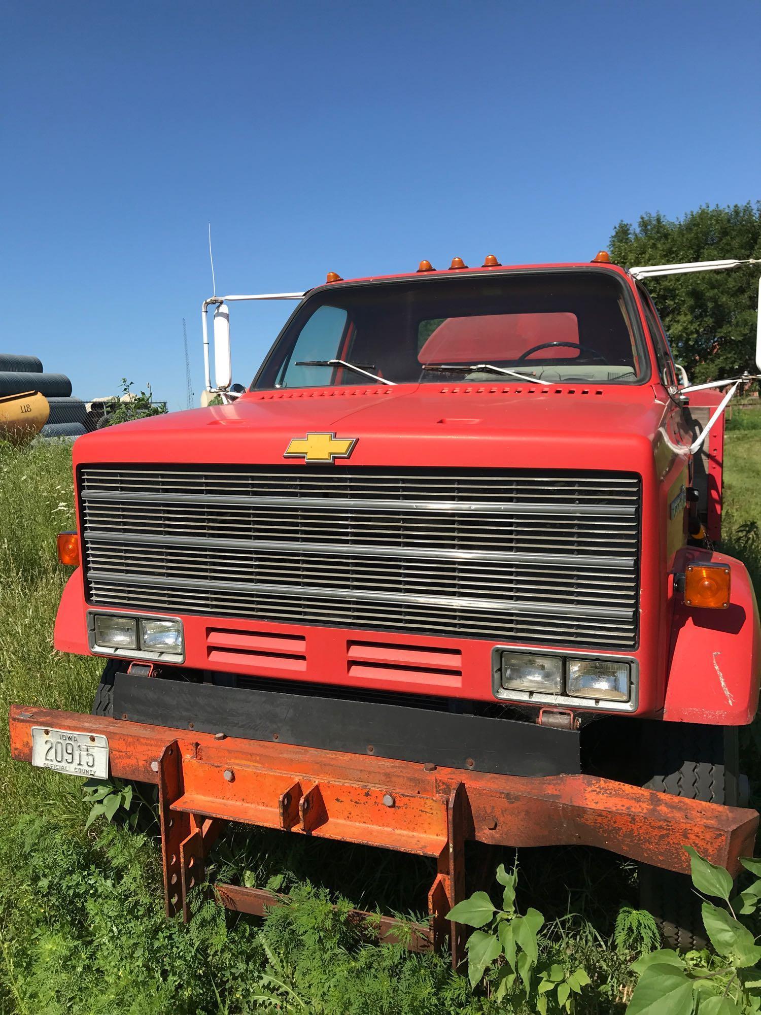 1984 Chevrolet C70 KodiakTruck, VIN # 1GBL7D1Y2EV140571