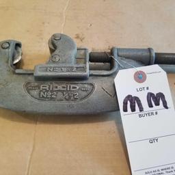 Ridgid #2 Pipe Cutter