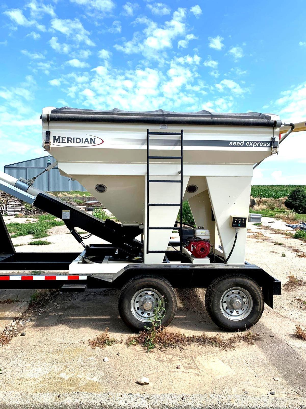 Meridian 240b Seed Tender on Kiefer 5th Wheel Tandem Trailer