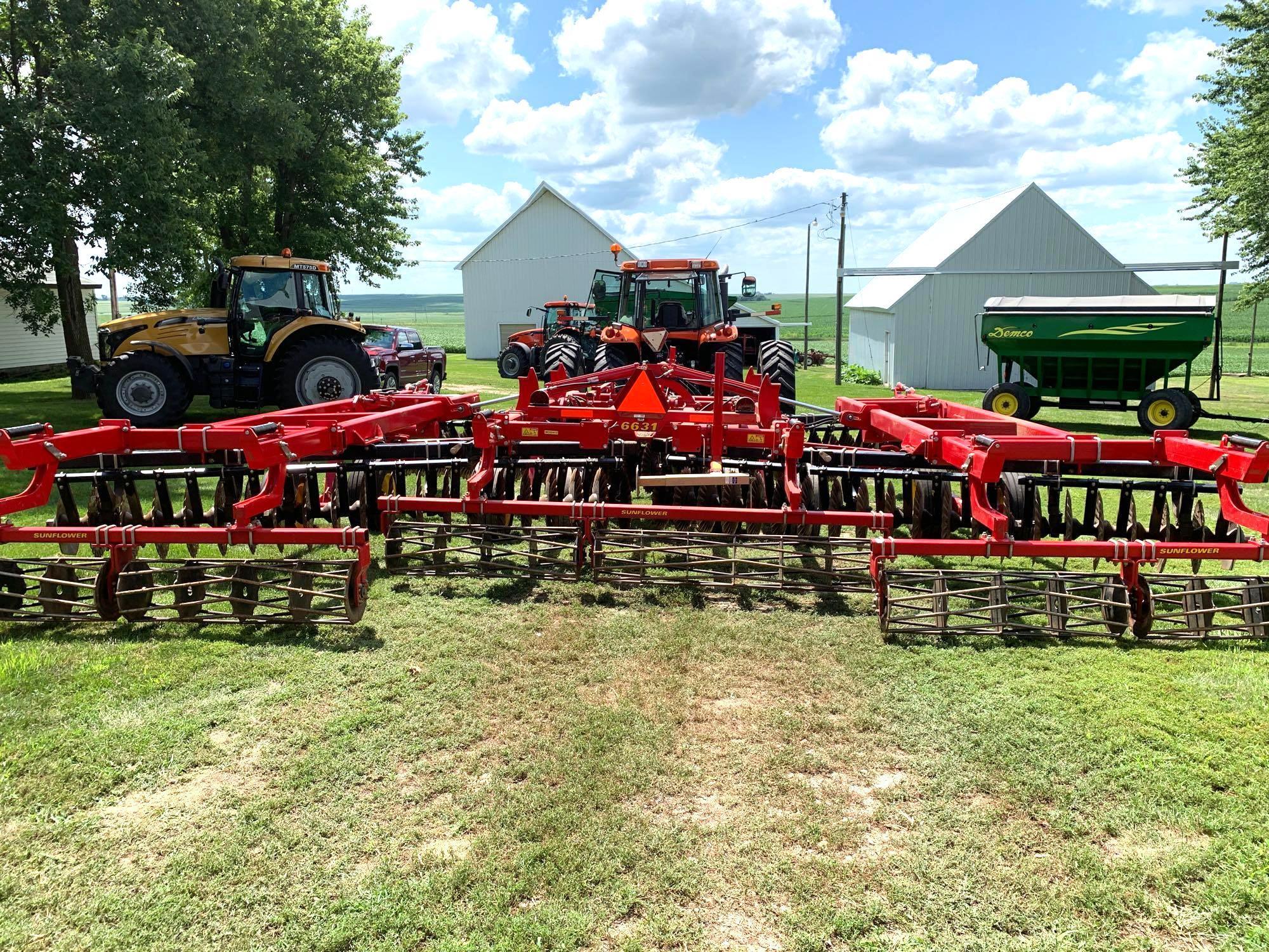 2014 Sunflower Model 6631 Veritcal TIllage Saber Blade, 24 Foot