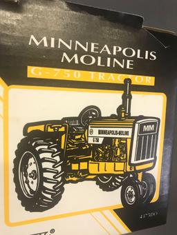 Ertl 1/16 Scale Minneapolis Moline G-750 Tractor - NIB