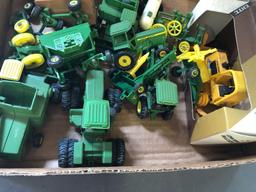 Assortment of John Deere 1/64th Farm Toys