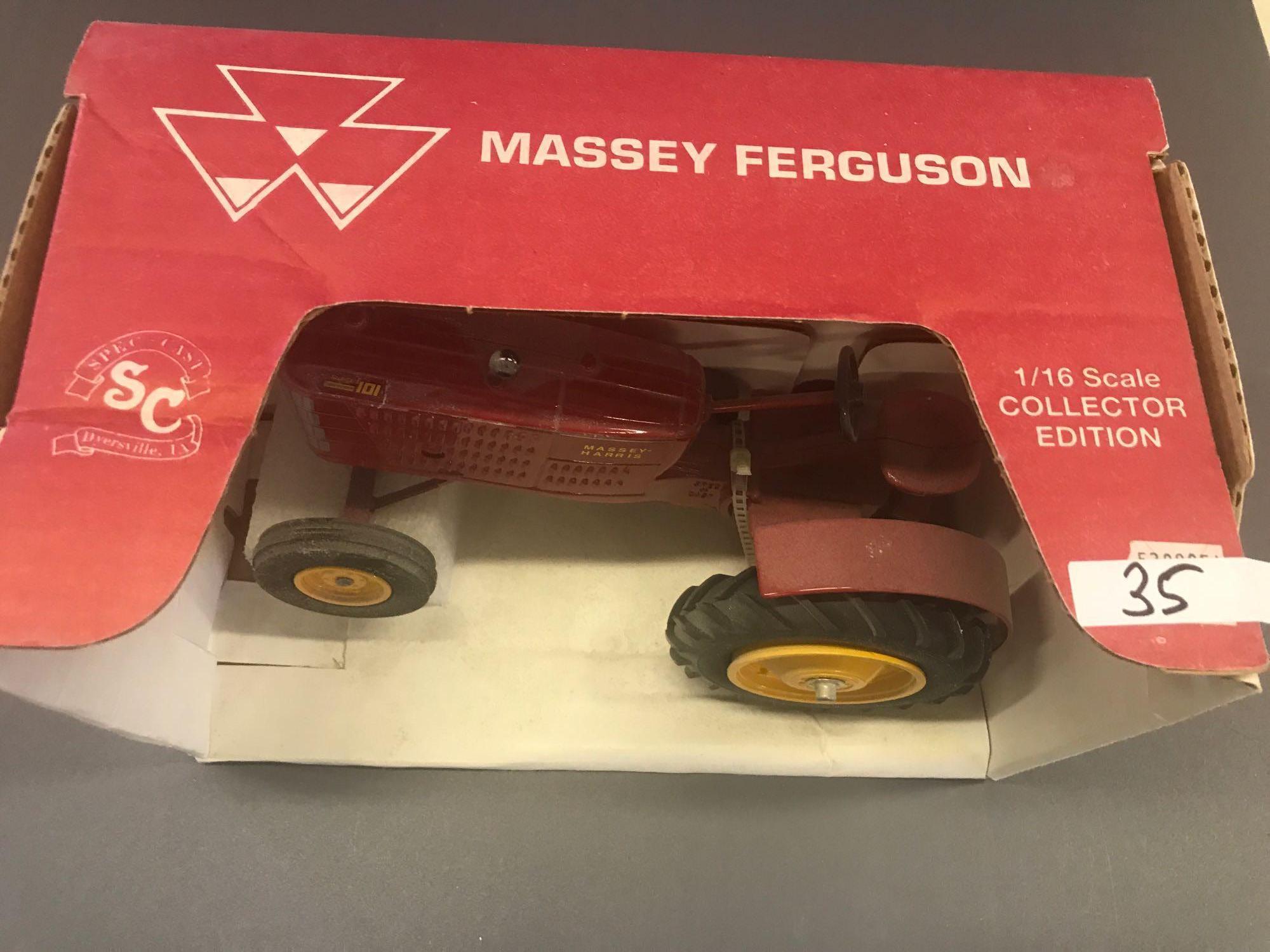Massey Harris 101 Tractor in Massey Ferguson box