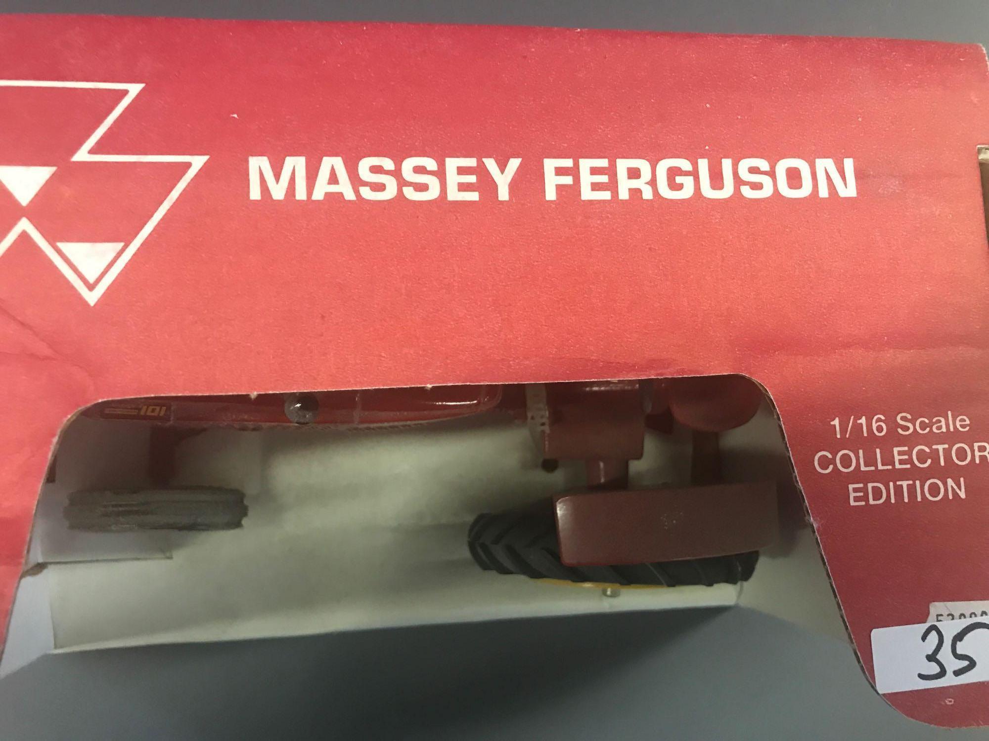 Massey Harris 101 Tractor in Massey Ferguson box