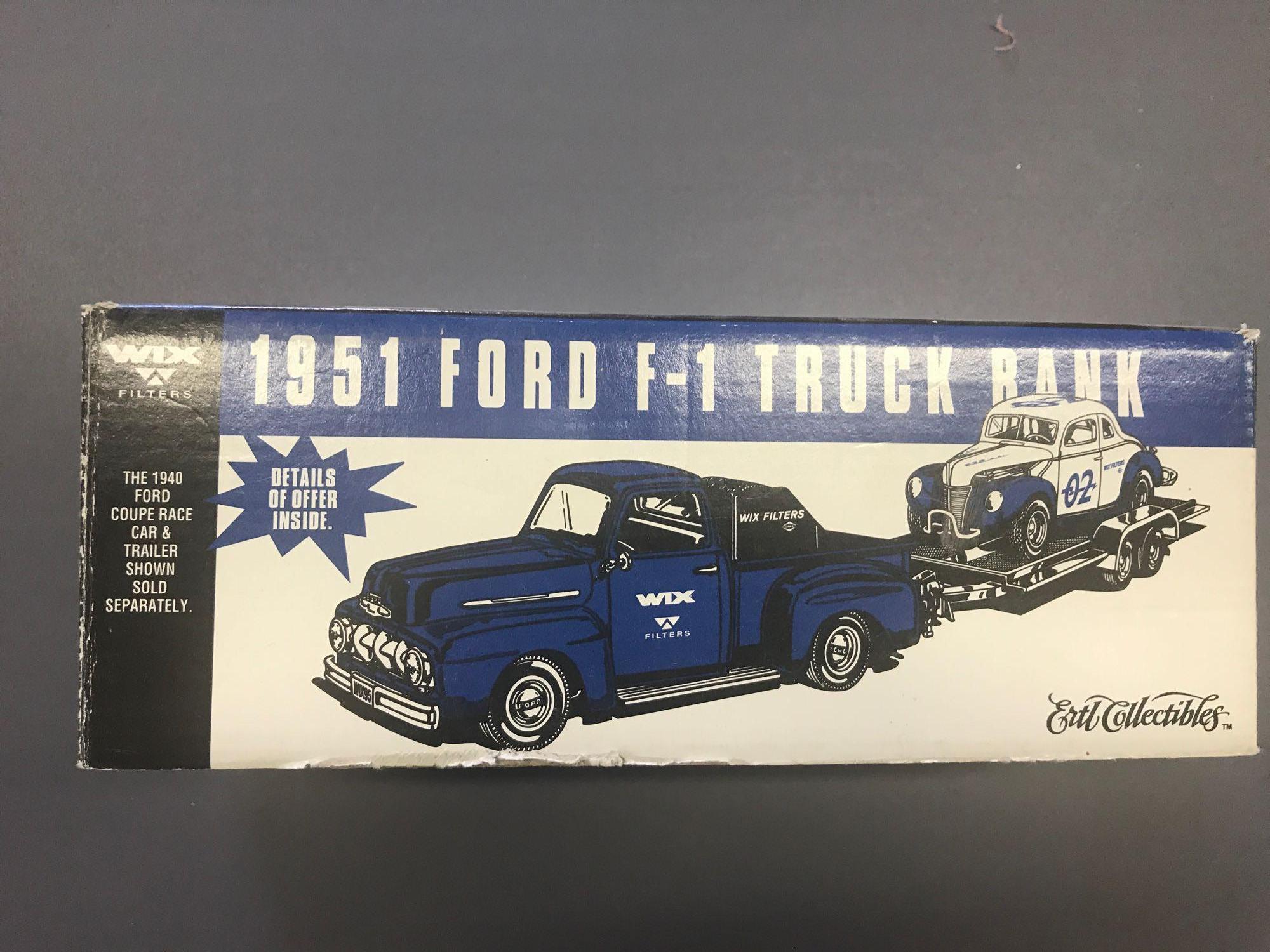 WIX Fliters 1951 Ford F 1 Truck Bank