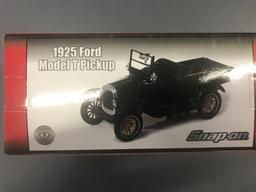 1:32 scale Snap On 1925 Ford Model T Pickup and Ertl 1936 Dodge Collectors Bank-NIB