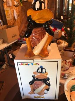 Looney Toons cookie jar, Easter eggs w/basket, candle holders, picture frames, and more!