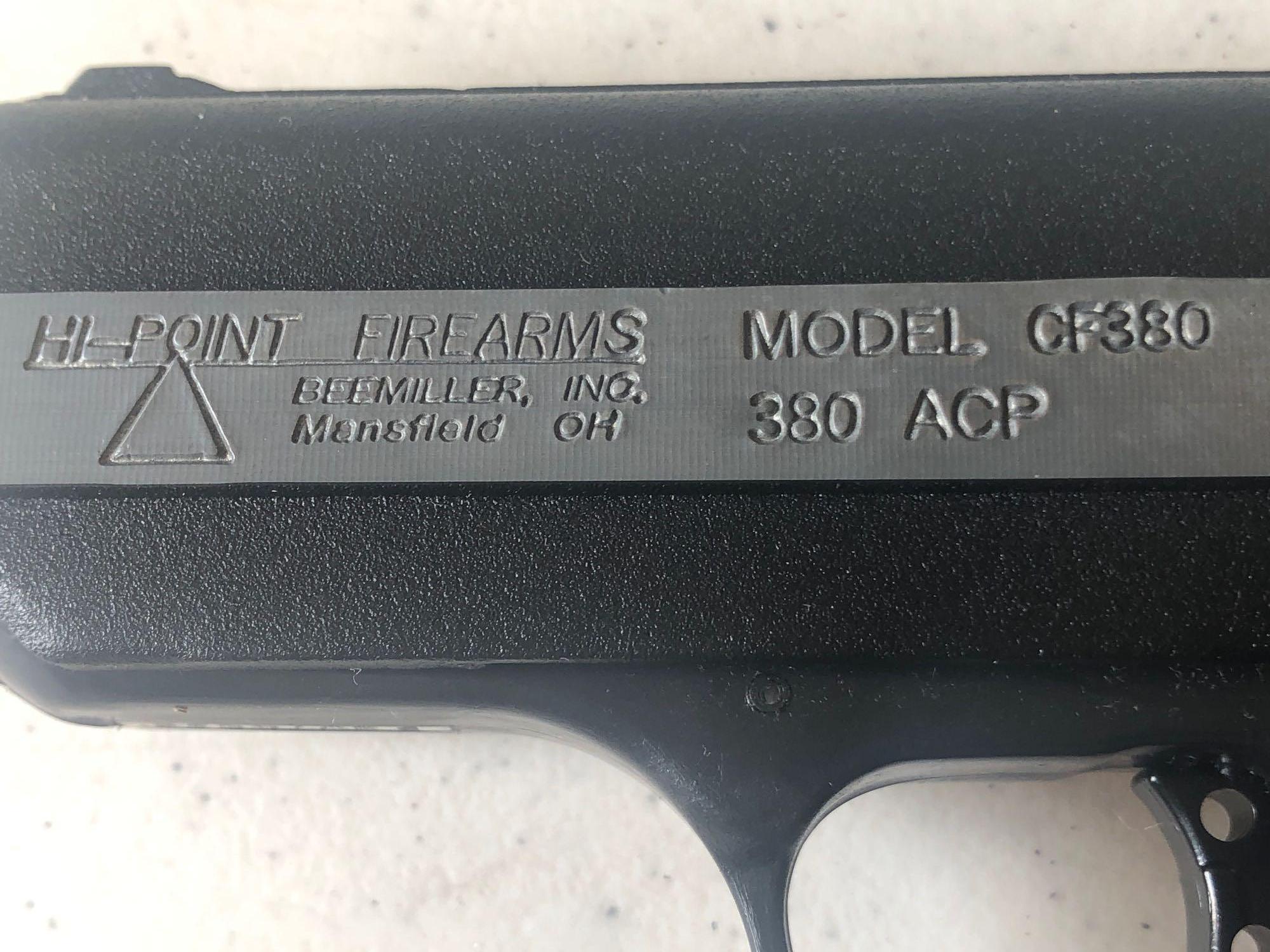 Hi-Point Model CF-380 380ACP Handgun -NIB