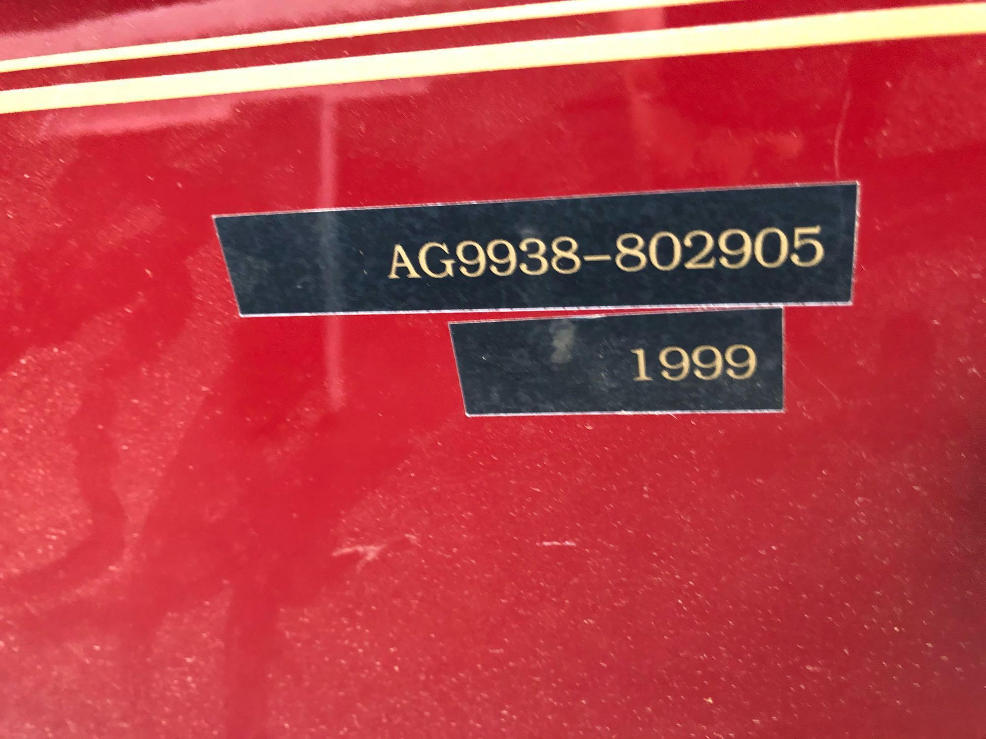 1999 Golf Car IR, ''Golf Cart'', 4 seat, gas engine, maroon color, VIN AG9938-802905, runs good!