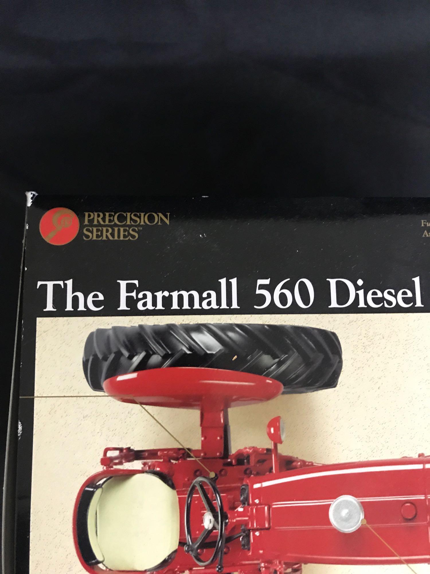 Precision Series 1/16 scale Farmall 560 Diesel Tractor - NIB