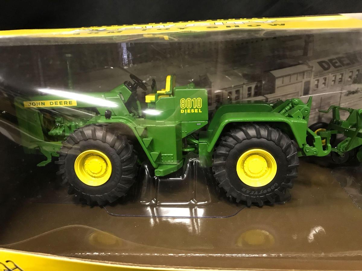 John Deere "8010 4WD with Plow"