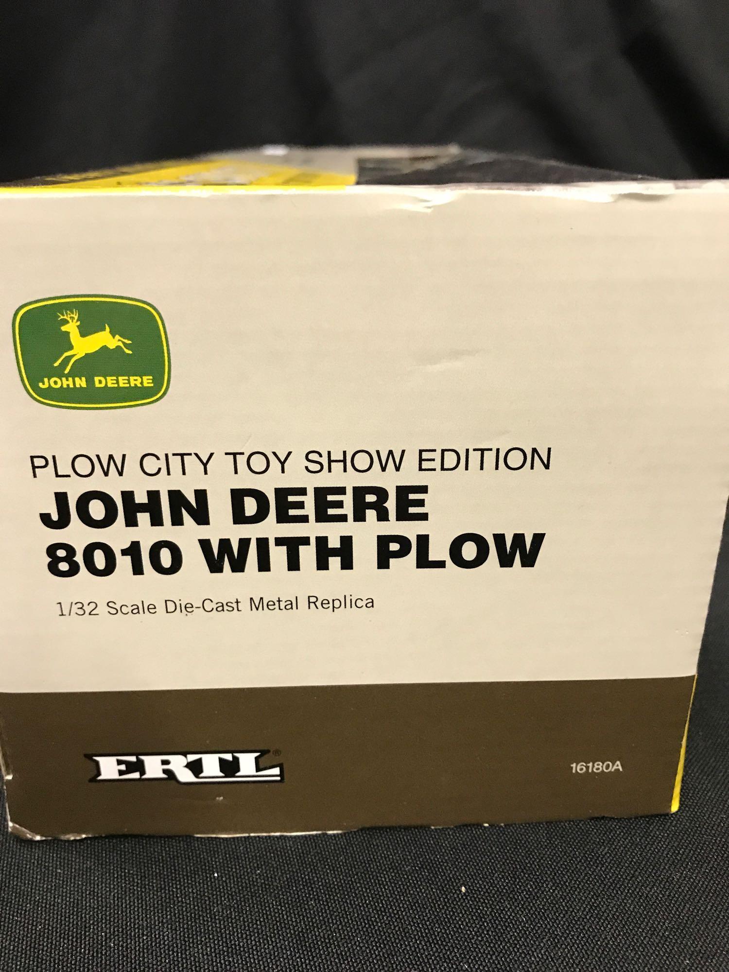 John Deere "8010 4WD with Plow"