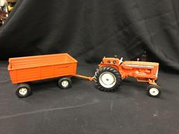 Allis Chalmers "D-17" Tractor and Barge Wagon