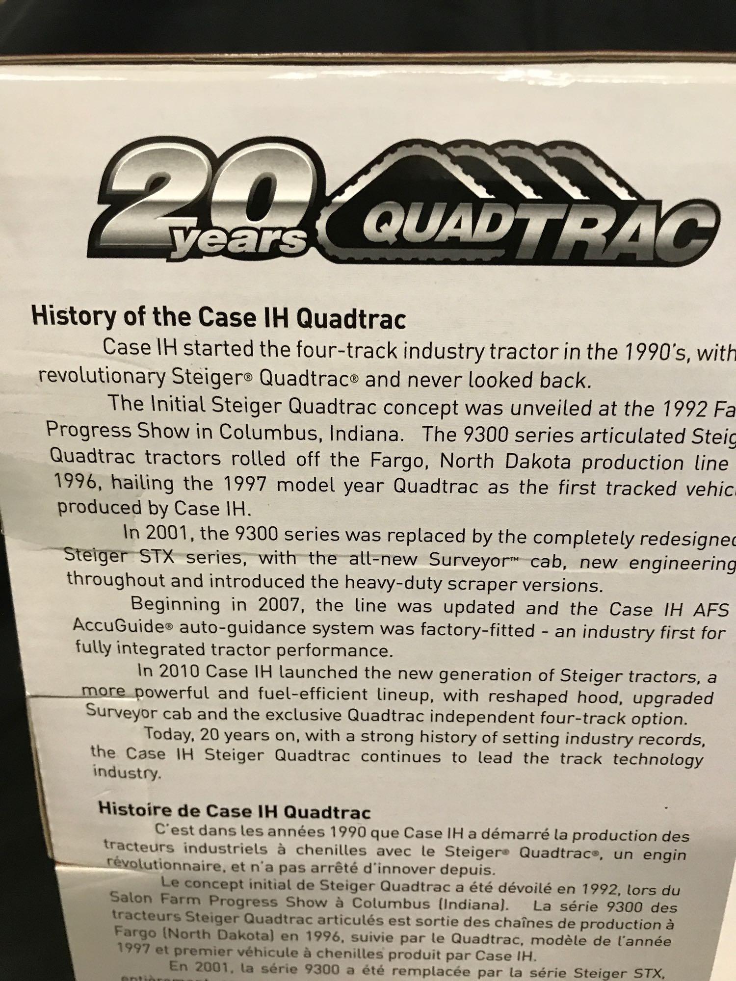 CaseIH Steiger 620 Quadtrac "20 Years of Quad Trac"