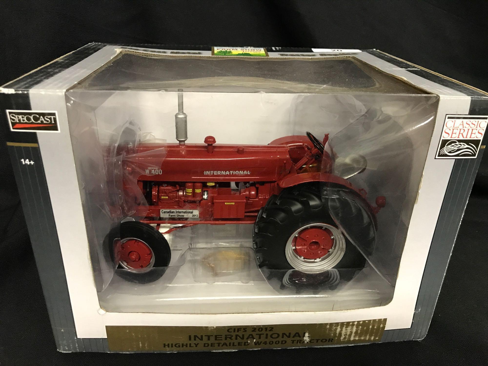 International W400D Spec Cast Classic Tractor