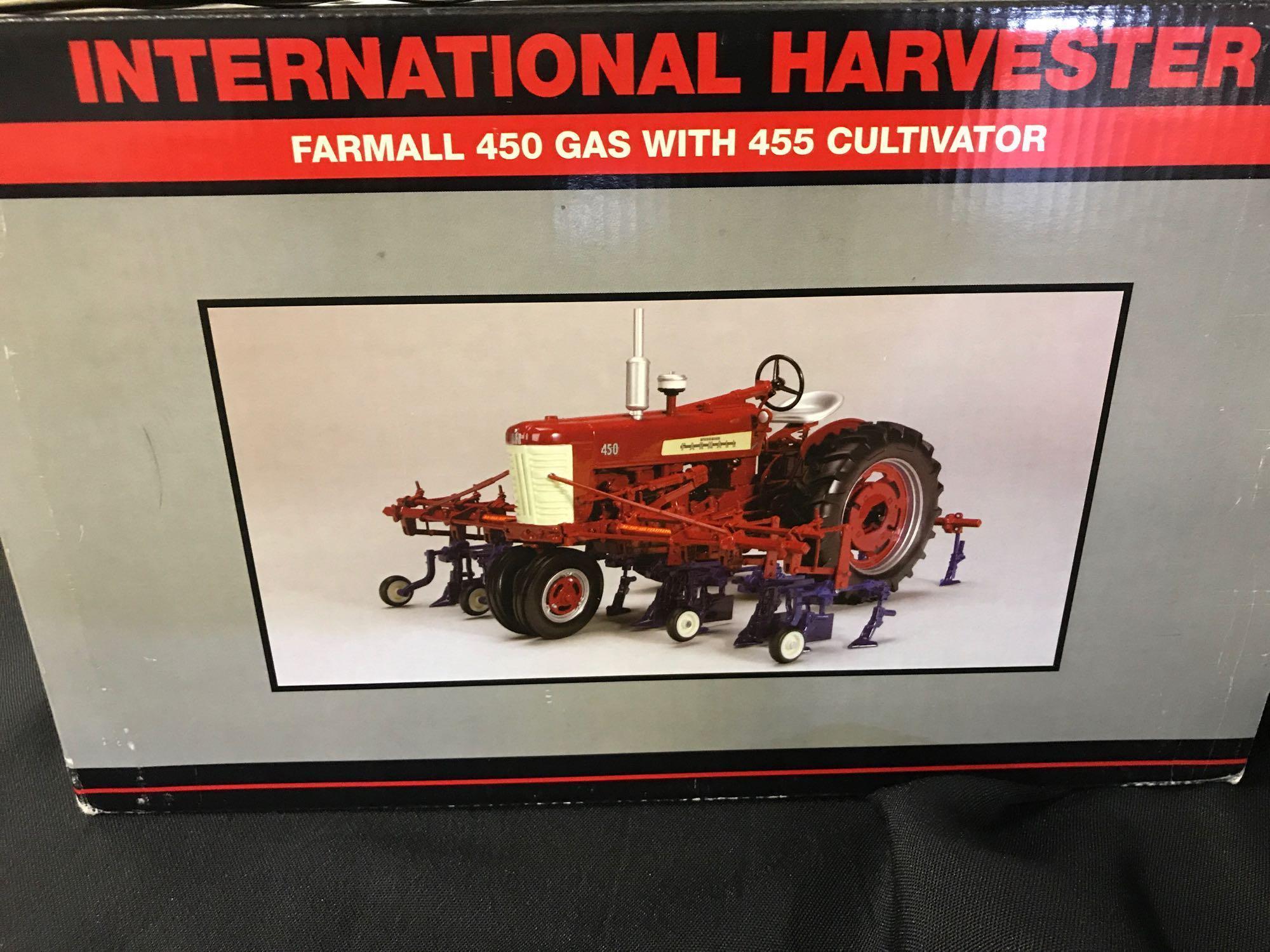 IH Farmall 450 Gas w/ 455 Cultivator Spec Cast