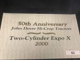 John Deere Model "A Hi-Crop" Tractor Two Cylinder Expo X Special Edition