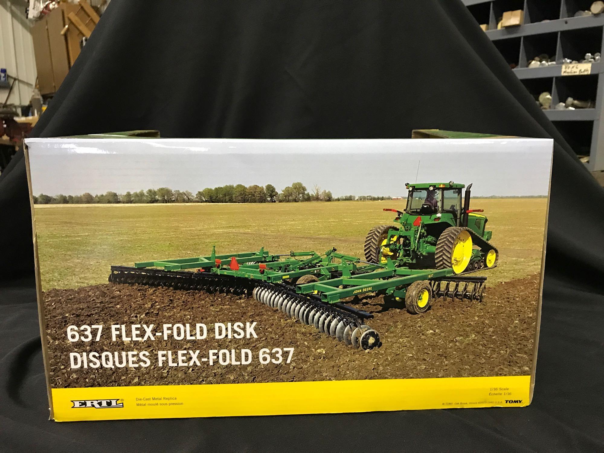 John Deere "637" Flex Fold Tandem Disk