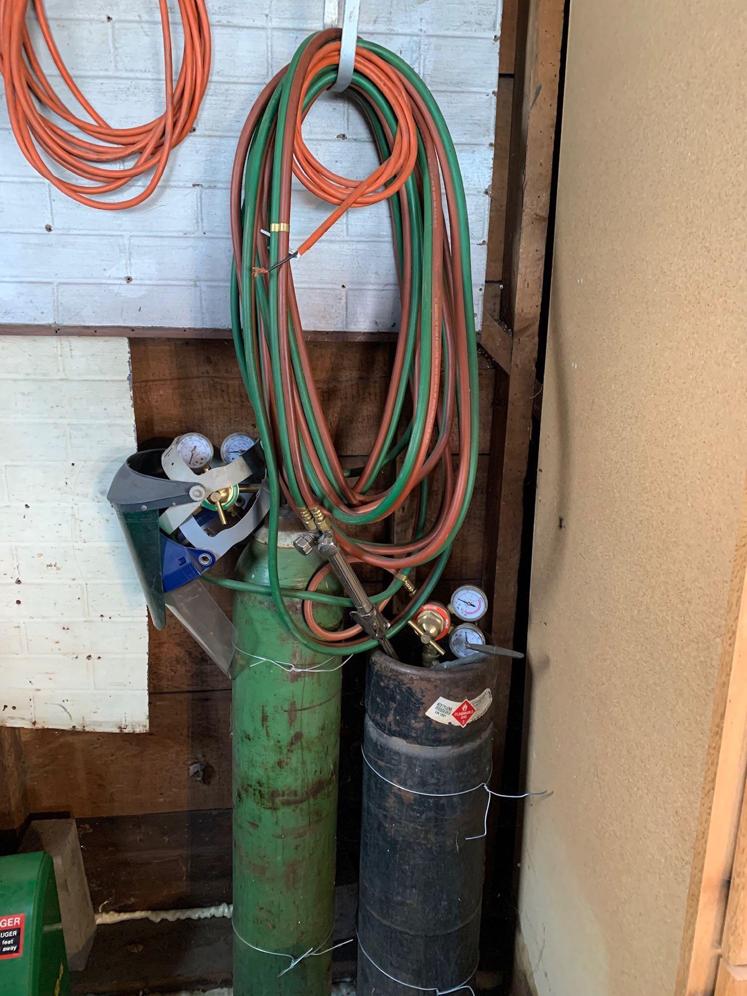 Acetylene torch set