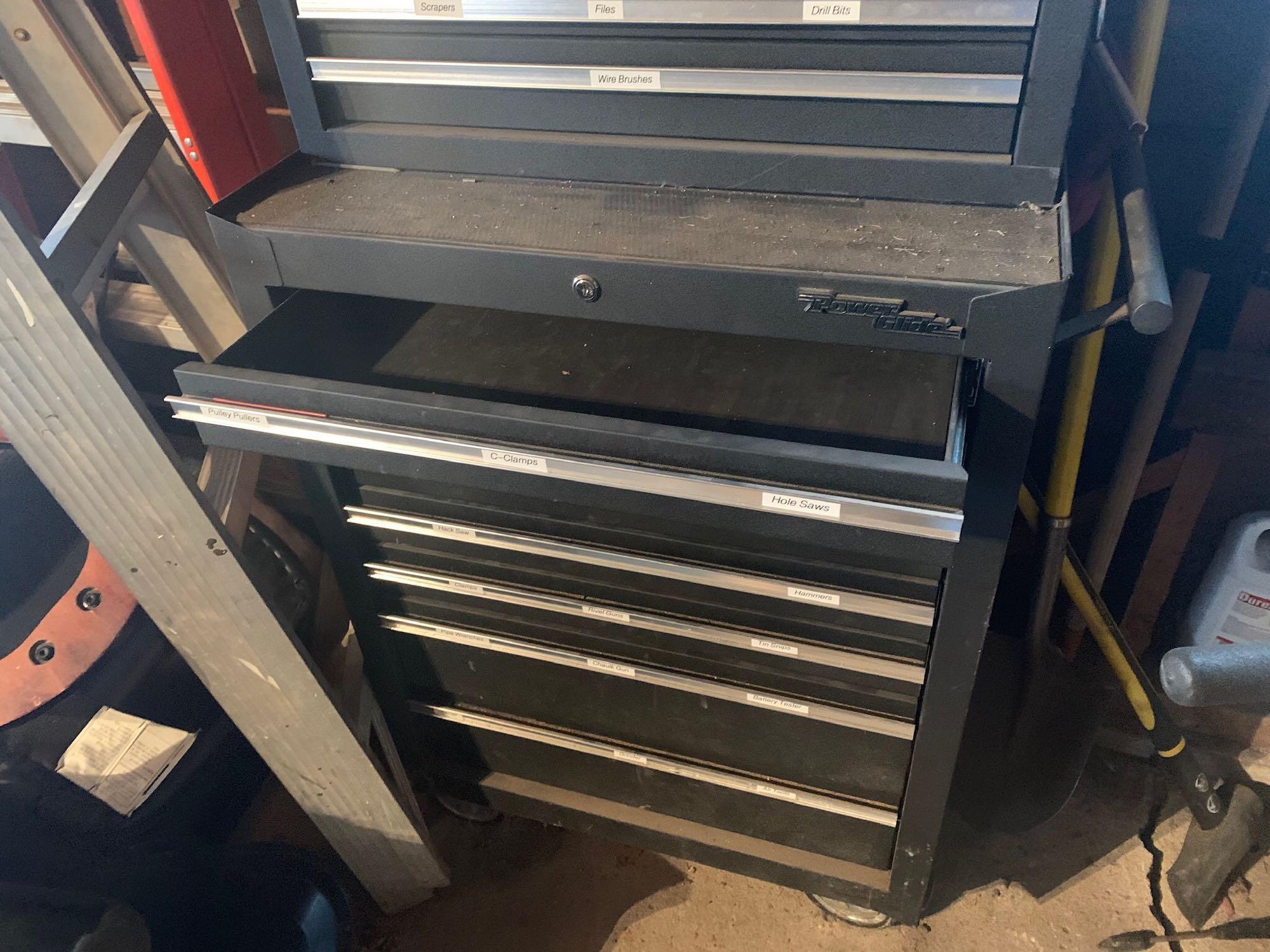 Power Glide 3 pc Rolling Tool Chest