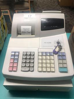 SHARP XE-A20S ELECTRONIC CASH REGISTER