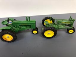 John Deere "A" Styled and Unstyled Tractors
