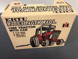 International "1586" Cab Singles Tractor